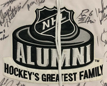 Load image into Gallery viewer, Vintage NHL Alumni Multi Signed Autographed Hockey Jersey x40 Many HOFers