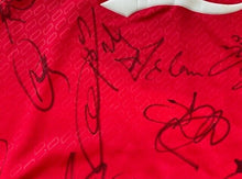 Load image into Gallery viewer, 2004-05 Premier League Liverpool Team Signed Autographed Soccer Jersey LOA