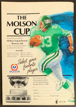Load image into Gallery viewer, 1985 Saskatchewan Roughriders CFL Football Media Guide Year Book Vintage