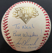 Load image into Gallery viewer, Joe Girardi Autographed Signed 2009 World Series Baseball MLB + Steiner Hologram