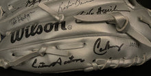 Load image into Gallery viewer, 1993 MLB AL All-Star Team Signed x29 Silver Baseball Glove Puckett Autograph JSA