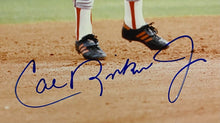 Load image into Gallery viewer, MLB Baseball Signed Cal Ripken Jr Autographed Baltimore Orioles Photo JSA COA