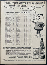 Load image into Gallery viewer, 1957 Historic NFL Football Program Season Last Game LA Rams vs Baltimore Colts