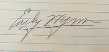 Load image into Gallery viewer, Early Wynn Autographed Index Card Beckett Authenticated Chicago White Sox MLB