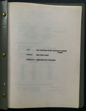 Load image into Gallery viewer, Jack Kent Cooke Signed Letter + Document Toronto Team To Be Considered In AFL