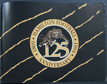Load image into Gallery viewer, 1994 Angelo Mosca Signed 125th Anniversary Hamilton Ti-Cats CFL Football Program