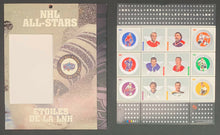 Load image into Gallery viewer, 2001/03/05 Canada Post Stamp Sheets x3 NHL Hockey 18 Different HOFers Vintage