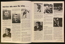 Load image into Gallery viewer, 1969 NHL Hockey Program Detroit Red Wings Toronto Maple Leafs Old Timers Game