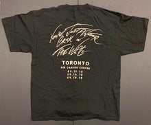 Load image into Gallery viewer, Roger Waters + Snowy White Autographed Pink Floyd The Wall Concert T-Shirt JSA