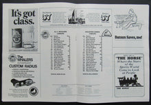 Load image into Gallery viewer, 1974 Boston Garden Final Game WHA Program New England Whalers - Houston Aeros