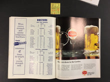 Load image into Gallery viewer, 1967 NHL Hockey MSG Program + Ticket New York Rangers Montreal Canadiens