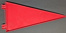 Load image into Gallery viewer, 1960s Montreal Alouettes Plastic Mini Pennants CFL Vintage Canadian Football