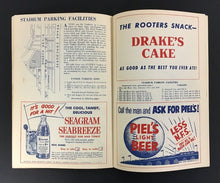 Load image into Gallery viewer, 1953 New York Yankees Program MLB Baseball vs Chicago White Sox Mickey Mantle