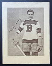 Load image into Gallery viewer, 1930's Boston Bruins Program Insert NHL Hockey Photo Marty Barry Blank Back