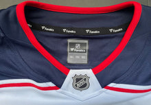 Load image into Gallery viewer, Jack Roslovic Columbus Blue Jackets Autographed Fanatics Jersey Signed COA