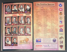 Load image into Gallery viewer, 2001 Hamilton Sports Dinner 50th Anniversary Program Autographed x3 Bower + JSA