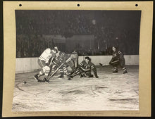 Load image into Gallery viewer, 1947 NHL Hockey Photo Toronto Maple Leafs v New York Rangers MSG Apps Colville