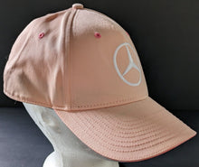 Load image into Gallery viewer, Mercedes Benz Racing Hat Embroidered AMG Petronas MotorSports Gran Turismo Pink