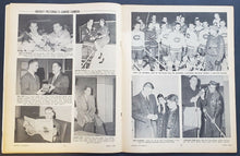Load image into Gallery viewer, 1960 Hockey Pictorial Magazine Montreal Canadiens Jean Beliveau Front Cover NHL