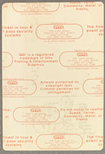 Load image into Gallery viewer, 1993 Allman Brothers Band Concert Tour Road Crew Backstage Pass Vintage