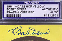Load image into Gallery viewer, 1964 Cooperstown Baseball HOF Plaque Post Card Signed Bobby Doerr PSA/DNA