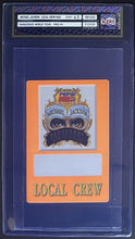 Load image into Gallery viewer, 1992-92 Michael Jackson Dangerous World Tour Crew Backstage Pass Laminated iCert