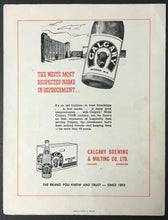 Load image into Gallery viewer, 1960 WHL All Star Game Program Western Hockey League Edmonton Gardens Vtg