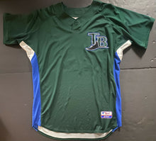 Load image into Gallery viewer, 2007 Raul Casanova Batting Practice Team Issued Baseball Jersey Tampa Bay Rays