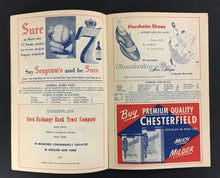 Load image into Gallery viewer, 1953 New York Yankees Program MLB Baseball vs Chicago White Sox Mickey Mantle