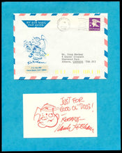 Load image into Gallery viewer, Hank Ketcham Original Authentic Autograph + Sketch Dennis the Menace