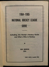 Load image into Gallery viewer, 1964-65 Vintage NHL Hockey Original Six Media Guide Montreal Canadiens Retro