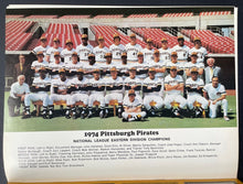 Load image into Gallery viewer, 1975 MLB Baseball Pittsburgh Pirates Official Season Yearbook Stargell Ellis Vtg
