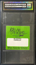 Load image into Gallery viewer, 1997 Phil Collins Pre-Show Pass Dance Into Europe Concert Tour iCert Graded Vtg