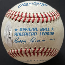 Load image into Gallery viewer, Ken Griffey Jr. + Sr. Autographed American League Rawlings Baseball JSA COA