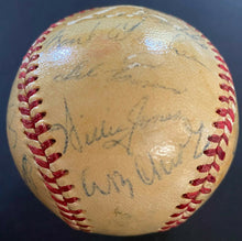 Load image into Gallery viewer, 1951 MLB All Stars + Attendees Multi Signed Autographed Baseball x25 Ty Cobb JSA