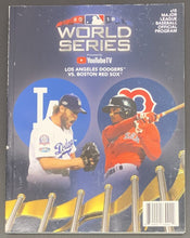 Load image into Gallery viewer, 2018 World Series MLB Baseball Program LA Dodgers vs Boston Red Sox