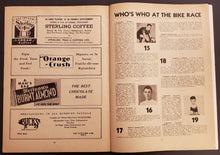 Load image into Gallery viewer, 1941 Montreal Forum's 18th Annual International Bike Race Sports Book Magazine