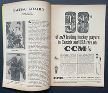 Load image into Gallery viewer, 1960 Stanley Cup Game 4 Program Montreal Canadiens + Maurice Richard Last Game