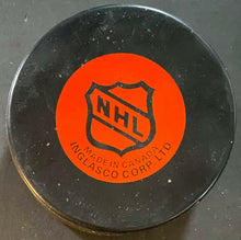 Load image into Gallery viewer, Vancouver Canucks InGlasCo NHL Hockey Official Game Puck Mid 1980's Variation