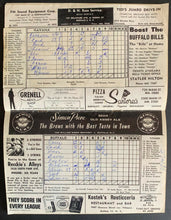 Load image into Gallery viewer, 1960 International League Baseball Program Buffalo Bisons vs Havana Sugar Kings