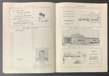 Load image into Gallery viewer, 1954 Oakville Meteors OHA Intermediate Doubleheader Hockey Program vs Markham +