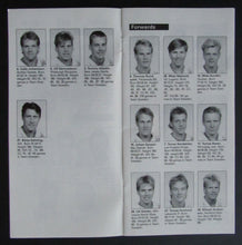 Load image into Gallery viewer, 1991 Canada Cup Hockey Tournament - Team Sweden Media Guide Mats Sundin
