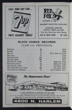 Load image into Gallery viewer, 1967 Chicago Stadium NHL Program Blackhawks vs Toronto Maple Leafs Billy Reay