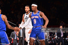Load image into Gallery viewer, 2020 Rookie RJ Barrett Game Used New York Knicks Home Jersey NBA Basketball LOA
