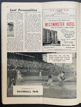 Load image into Gallery viewer, Toronto Maple Leafs Montreal Royals Program International League Baseball VTG