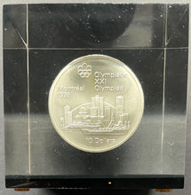 Load image into Gallery viewer, 1976 Montreal Summer Olympics Canadian Mint 10 Dollar Coin Cube IOC Historic VTG