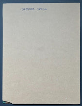 Load image into Gallery viewer, 1983 Georges Vezina Original Carleton McDiarmid Portrait HOF Postcard Artwork