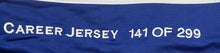 Load image into Gallery viewer, Johnny Bower Autographed Career Jersey 141 / 299 Signed NHL Toronto Maple Leafs