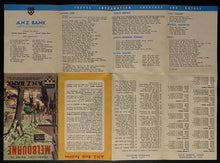 Load image into Gallery viewer, 1956 Summer Olympics Melbourne Australia Fold-Out Map Shooter James Zavitz