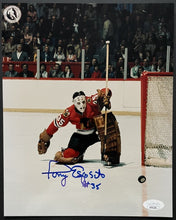 Load image into Gallery viewer, Tony Esposito Autographed Chicago Blackhawks NHL Hockey Photo Signed JSA